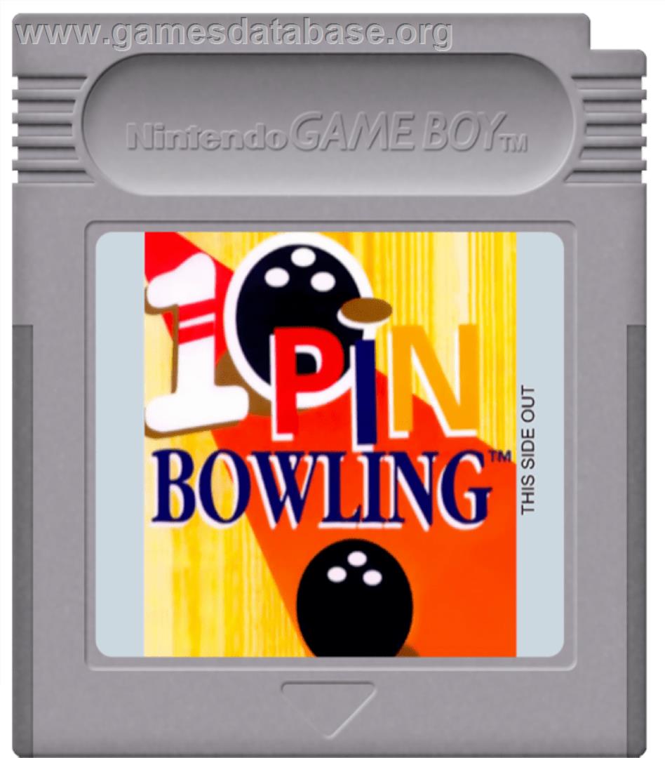 10-Pin Bowling - Nintendo Game Boy - Artwork - Cartridge