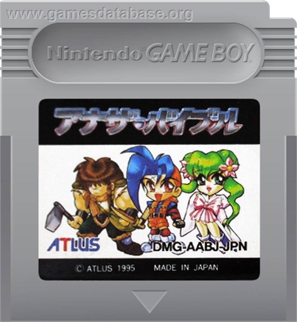 Another Bible - Nintendo Game Boy - Artwork - Cartridge