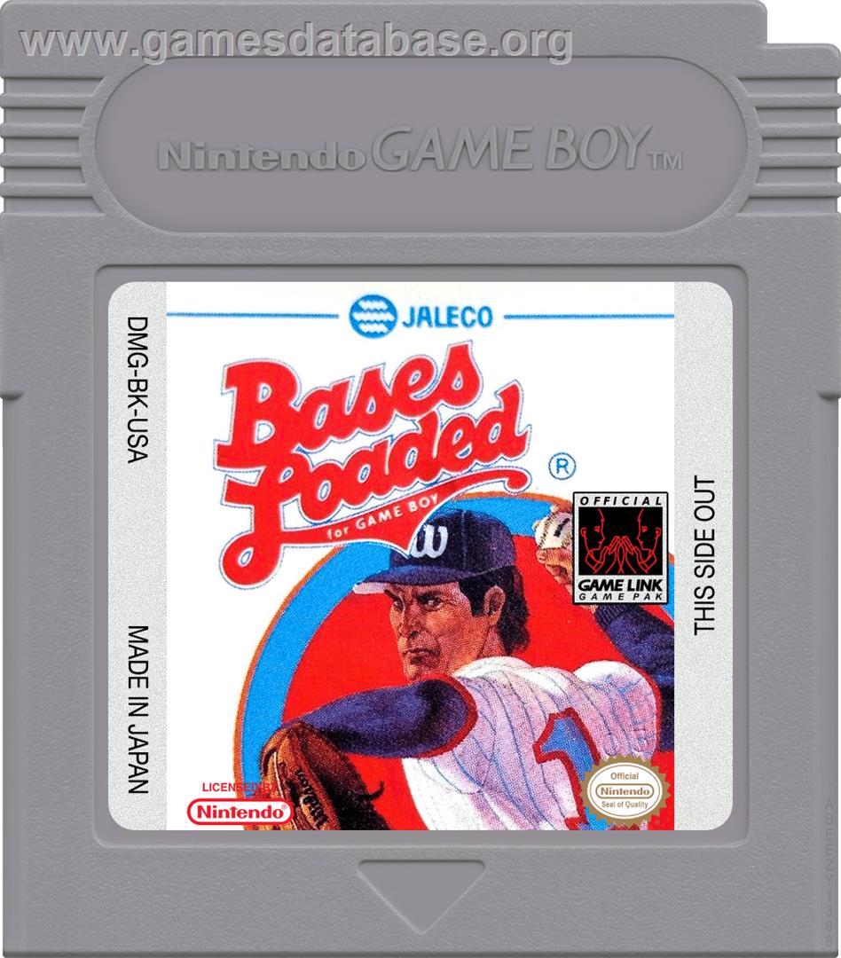 Bases Loaded - Nintendo Game Boy - Artwork - Cartridge