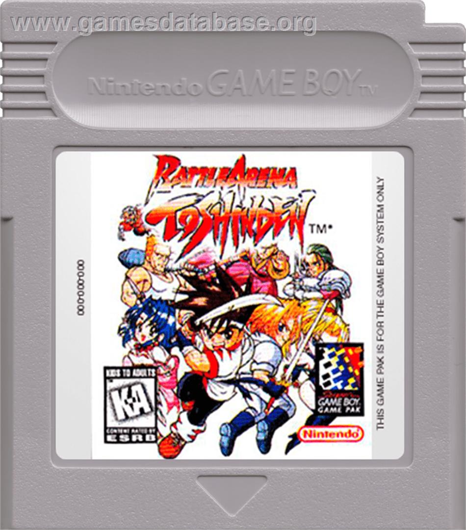 Battle Arena Toshinden - Nintendo Game Boy - Artwork - Cartridge