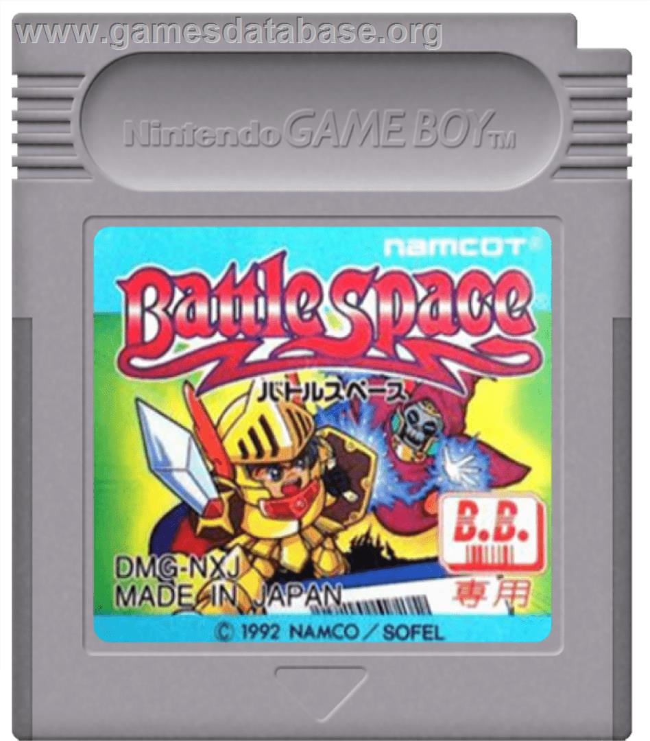 Battle Space - Nintendo Game Boy - Artwork - Cartridge