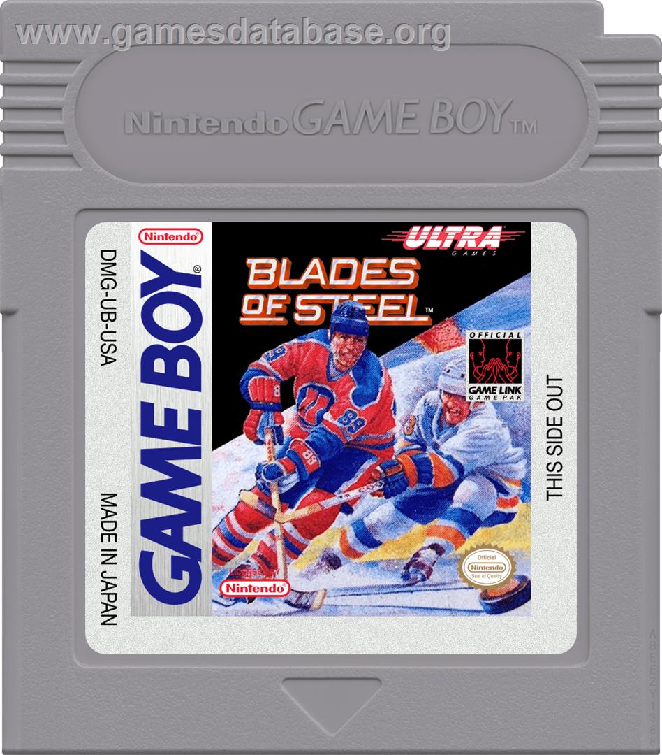 Blades Of Steel - Nintendo Game Boy - Artwork - Cartridge