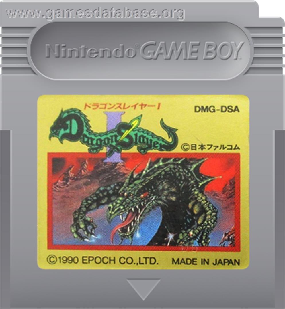 Dragon Slayer - Nintendo Game Boy - Artwork - Cartridge