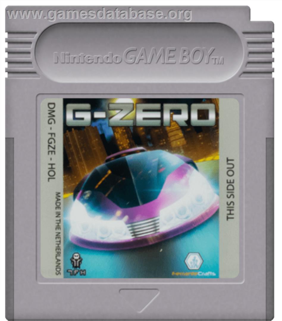 G-ZERO - Nintendo Game Boy - Artwork - Cartridge