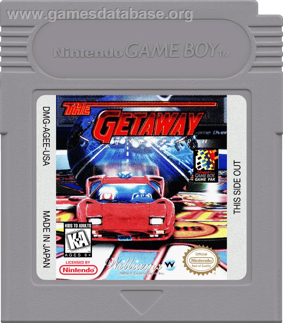 Getaway, The - Nintendo Game Boy - Artwork - Cartridge