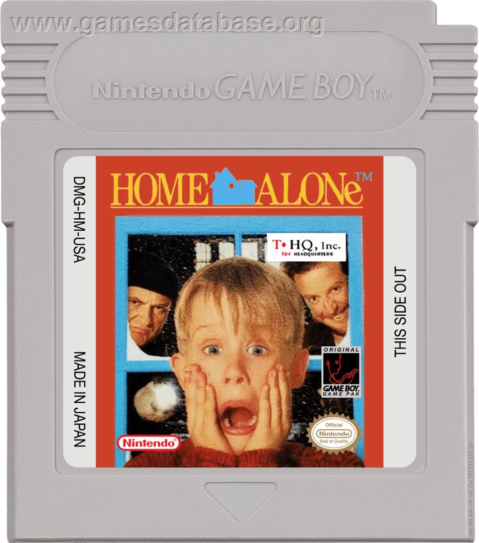 Home Alone - Nintendo Game Boy - Artwork - Cartridge
