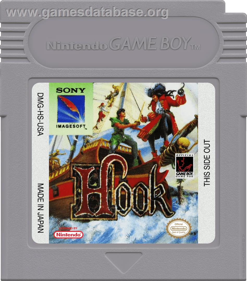 Hook - Nintendo Game Boy - Artwork - Cartridge