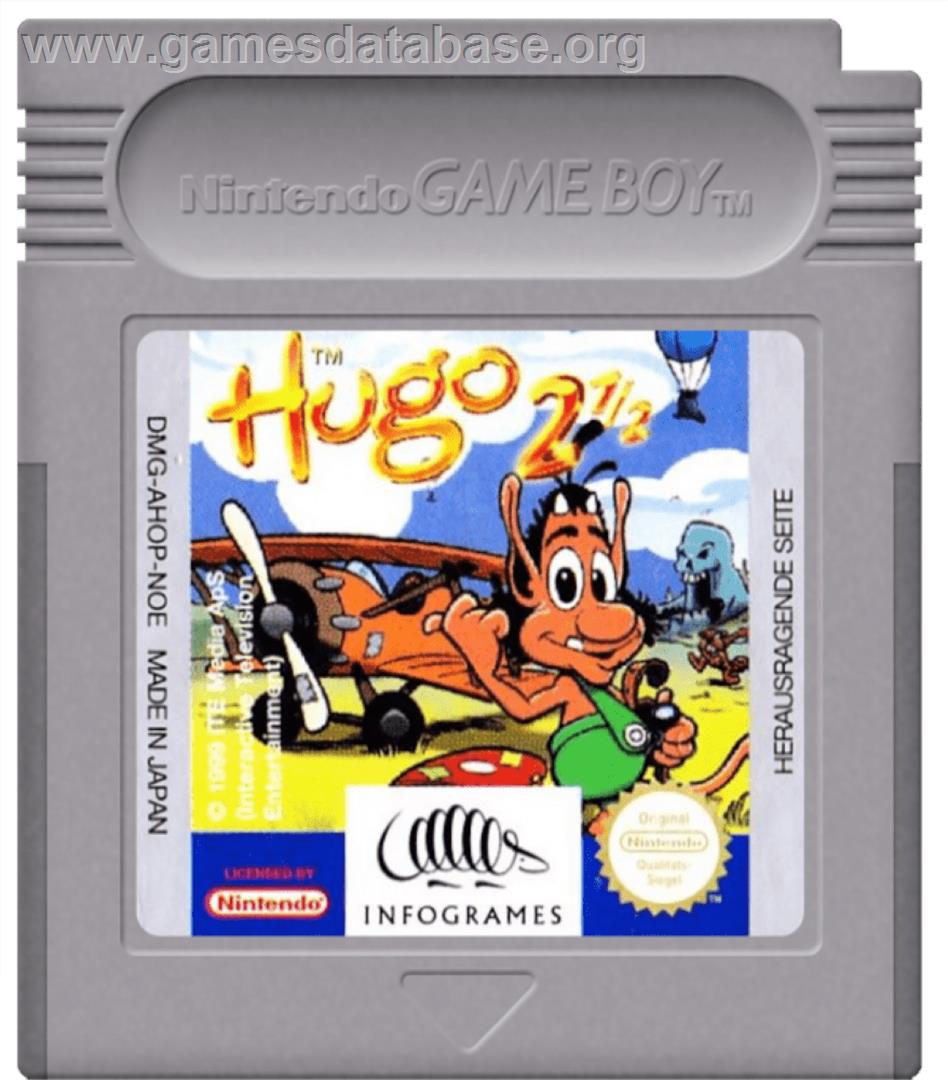 Hugo 2 - Nintendo Game Boy - Artwork - Cartridge