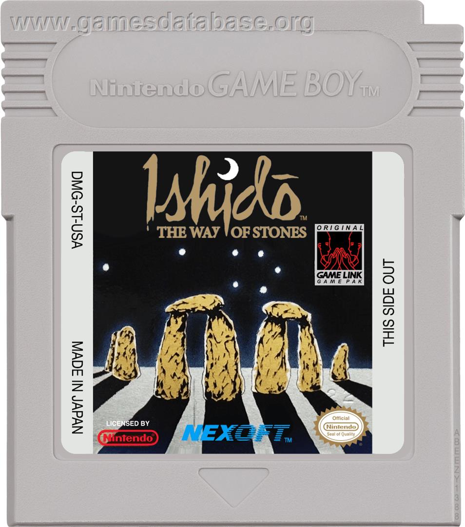 Ishido: The Way of Stones - Nintendo Game Boy - Artwork - Cartridge