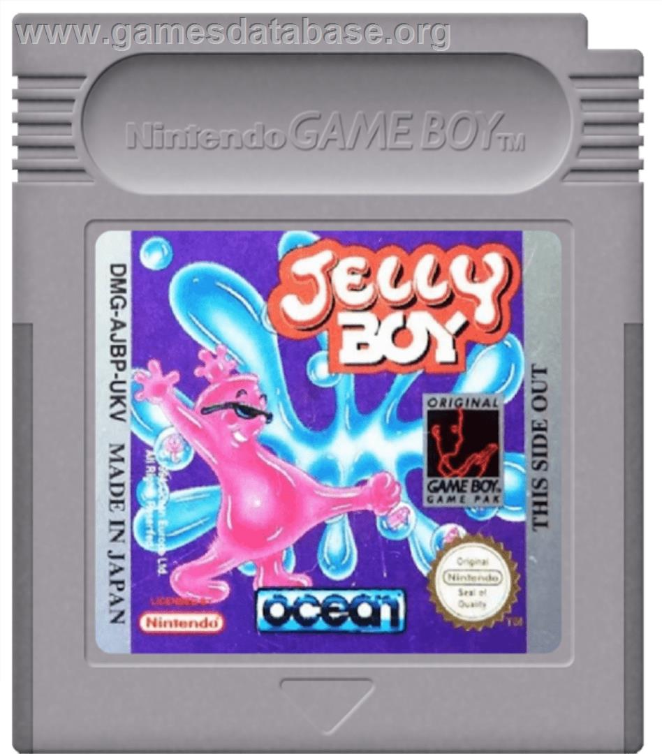 Jelly Boy - Nintendo Game Boy - Artwork - Cartridge