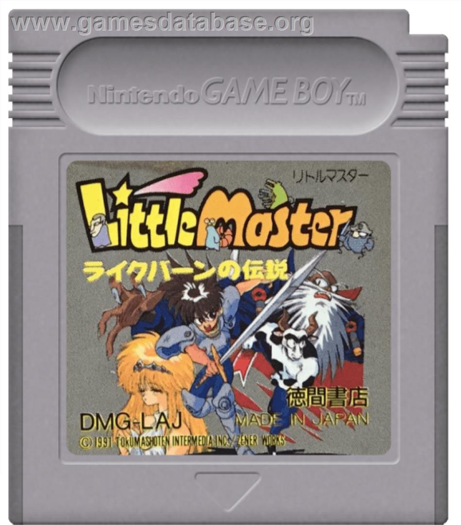Little Master - Raikuban No Densetsu - Nintendo Game Boy - Artwork - Cartridge