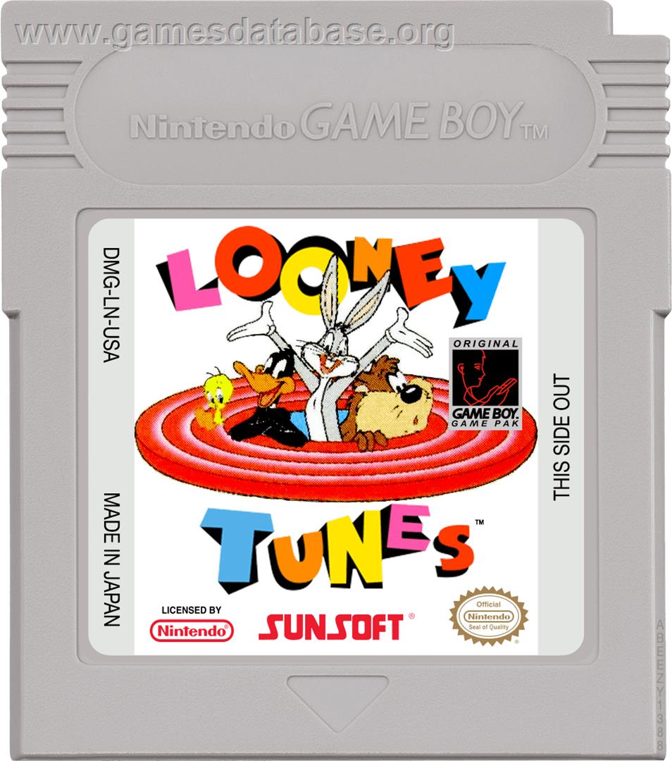 Looney Tunes - Nintendo Game Boy - Artwork - Cartridge
