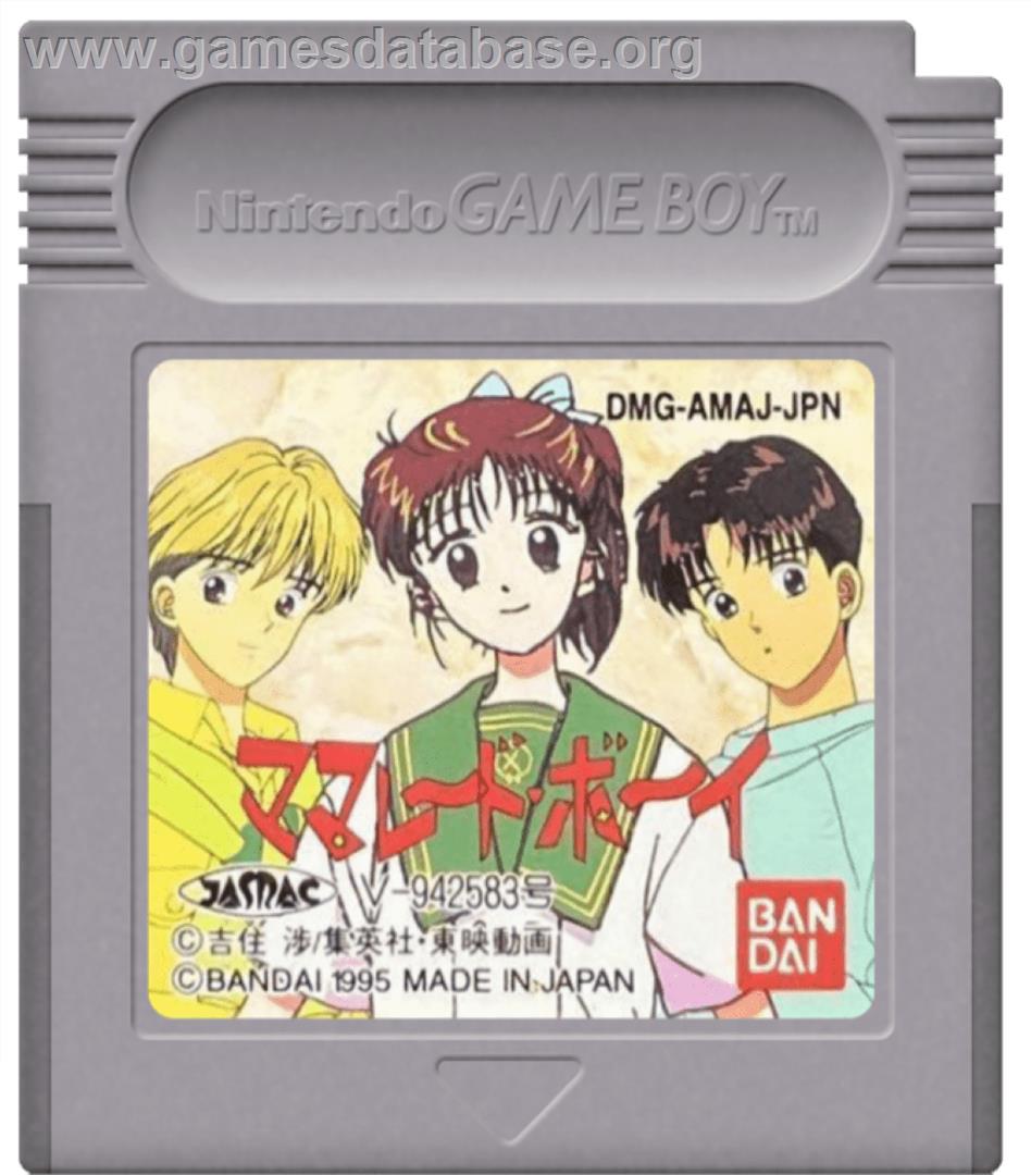 Marmalade Boy - Nintendo Game Boy - Artwork - Cartridge