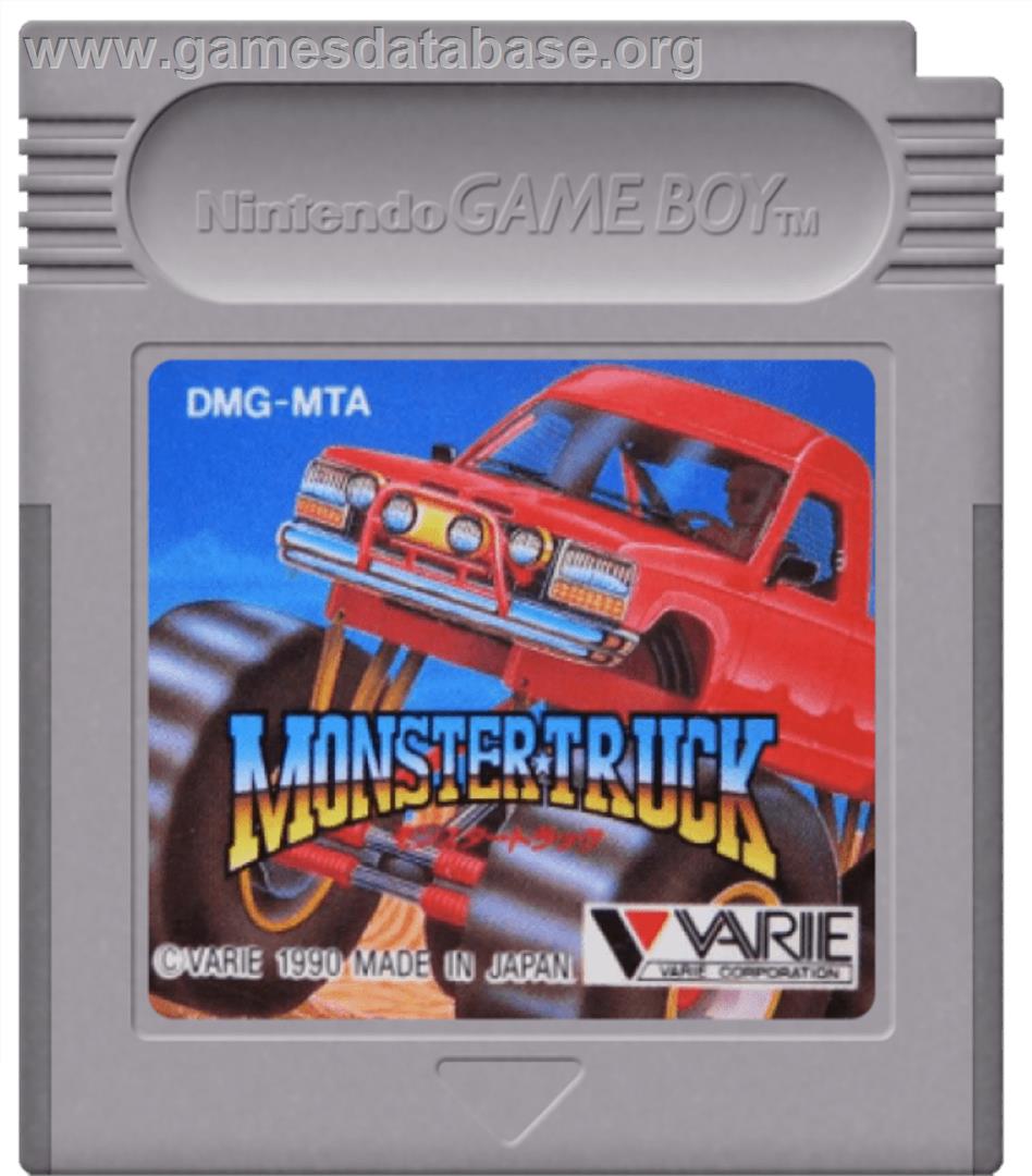 Monster Truck - Nintendo Game Boy - Artwork - Cartridge
