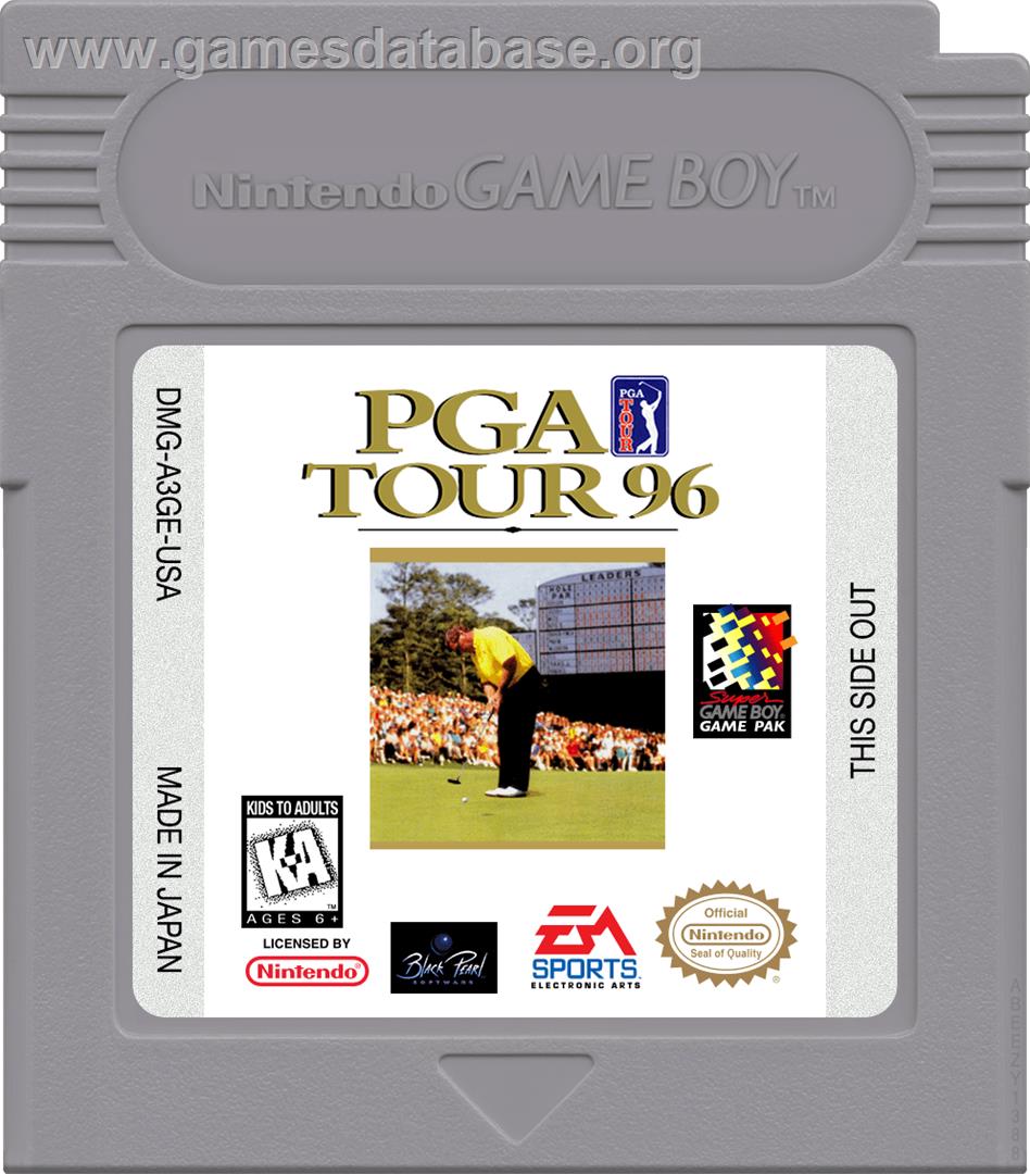 Pga Tour 96 - Nintendo Game Boy - Artwork - Cartridge