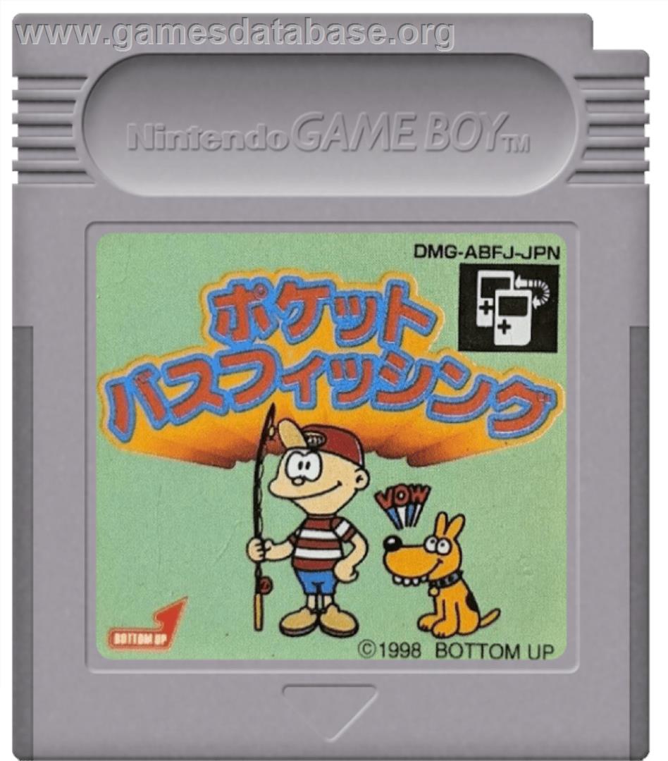 Pocket Bass Fishing - Nintendo Game Boy - Artwork - Cartridge