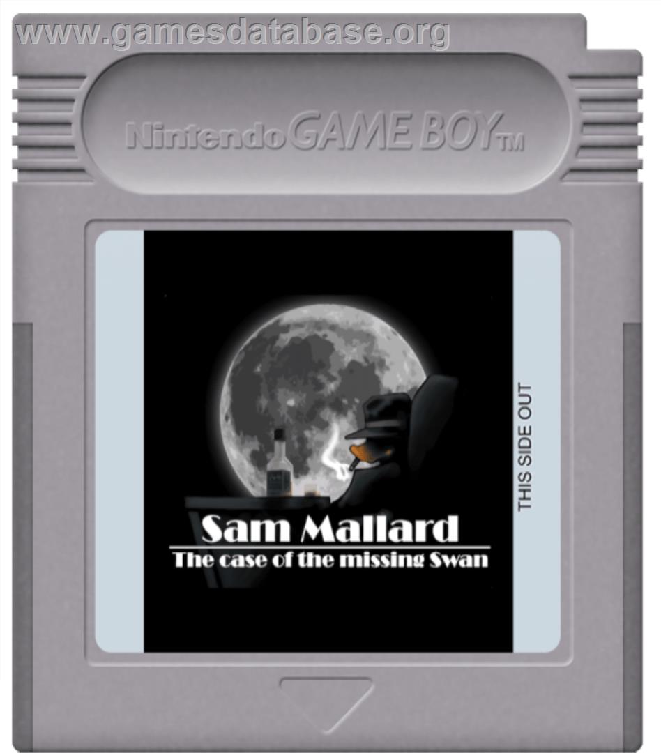 Sam Mallard - The Case Of The Missing Swan - Nintendo Game Boy - Artwork - Cartridge