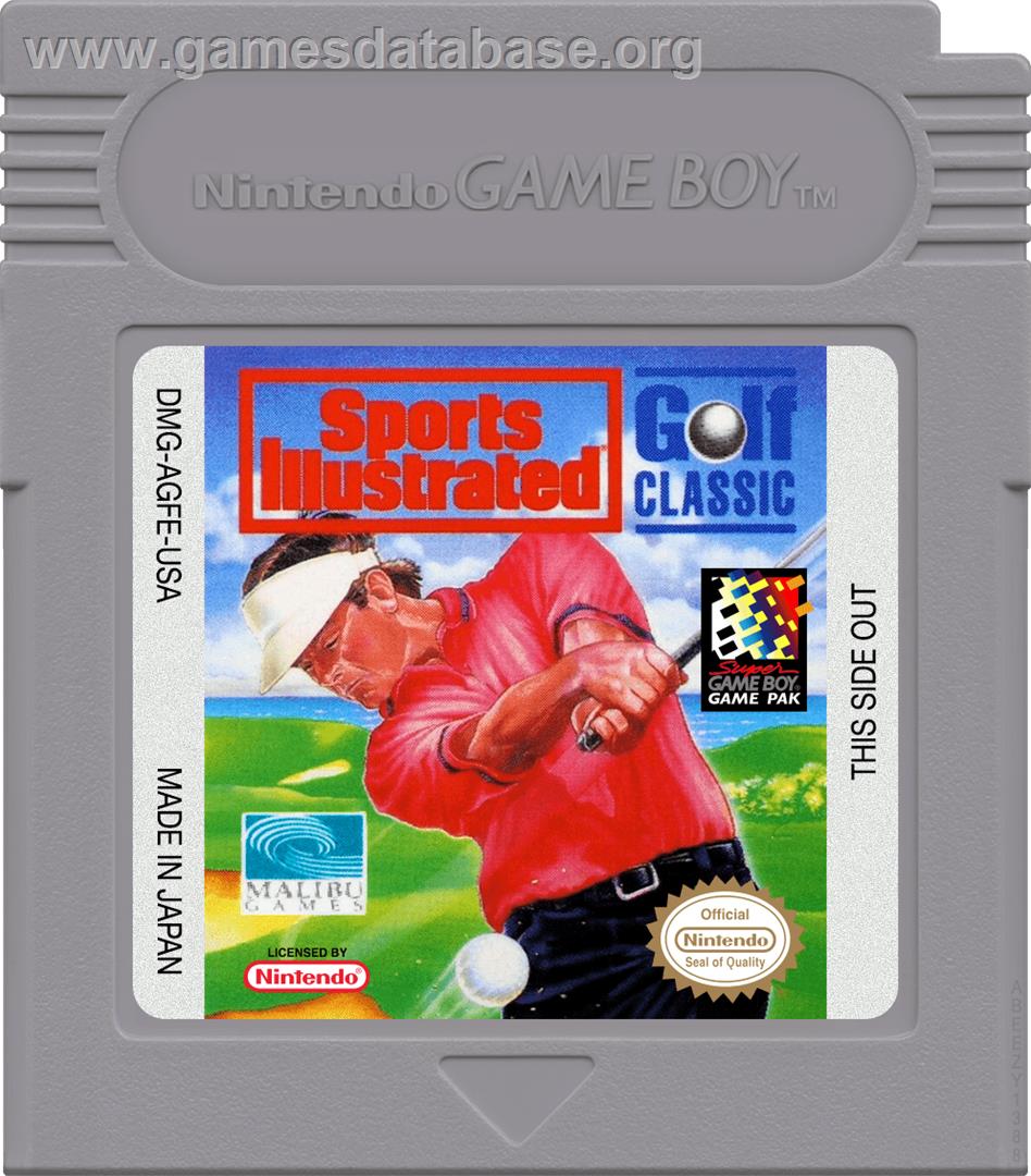 Sports Illustrated - Golf Classic - Nintendo Game Boy - Artwork - Cartridge