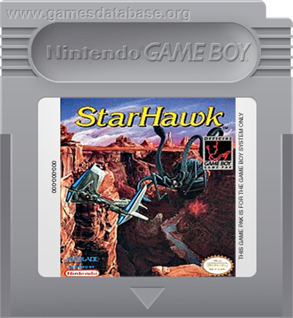 StarHawk - Nintendo Game Boy - Artwork - Cartridge