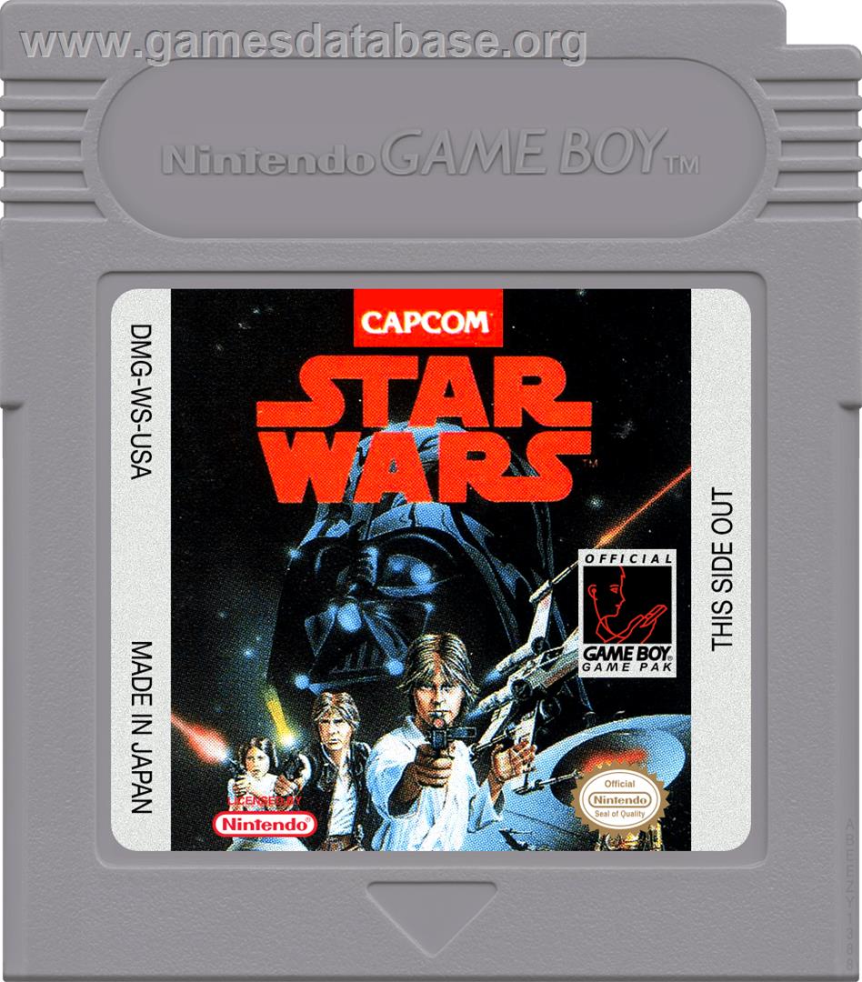 Star Wars - Nintendo Game Boy - Artwork - Cartridge