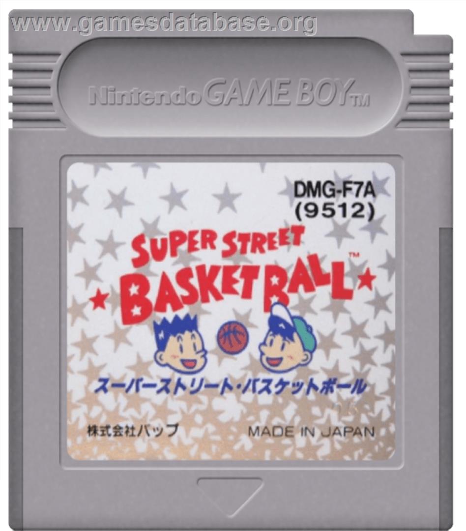 Super Street Basketball - Nintendo Game Boy - Artwork - Cartridge