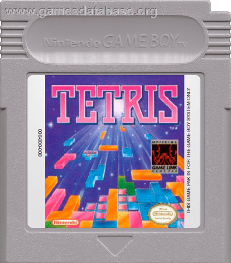Tetris - Nintendo Game Boy - Artwork - Cartridge
