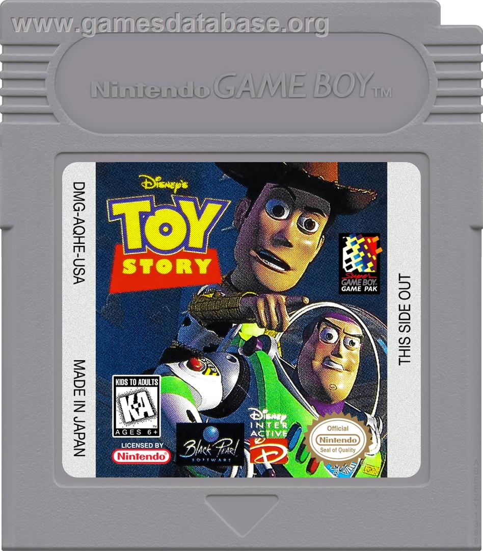 Toy Story - Nintendo Game Boy - Artwork - Cartridge
