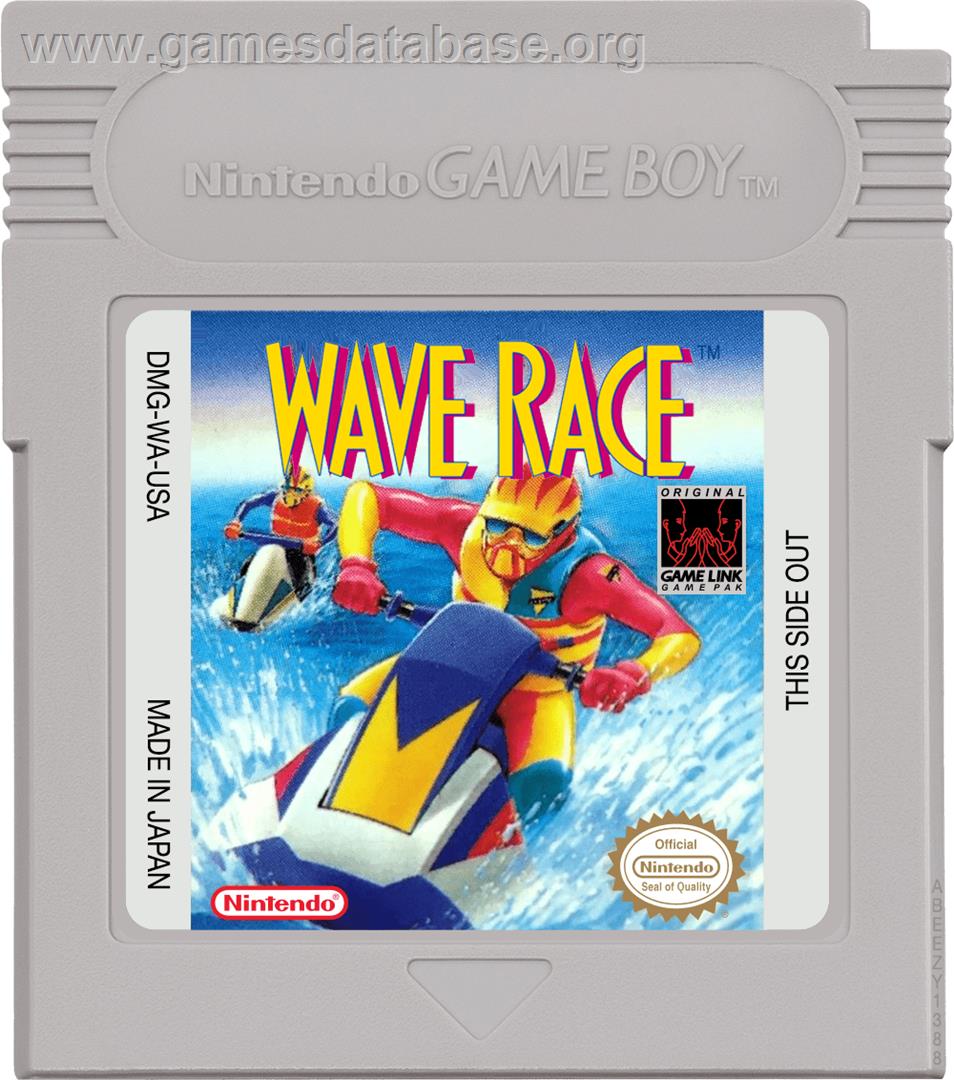 Wave Race - Nintendo Game Boy - Artwork - Cartridge