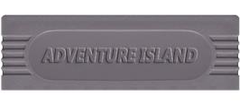 Top of cartridge artwork for Adventure Island on the Nintendo Game Boy.