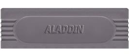 Top of cartridge artwork for Aladdin on the Nintendo Game Boy.