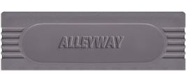 Top of cartridge artwork for Alleyway on the Nintendo Game Boy.