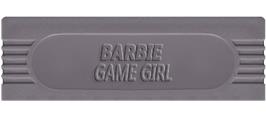 Top of cartridge artwork for Barbie - Game Girl on the Nintendo Game Boy.
