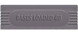 Top of cartridge artwork for Bases Loaded on the Nintendo Game Boy.