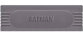 Top of cartridge artwork for Batman - The Video Game on the Nintendo Game Boy.