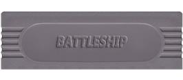 Top of cartridge artwork for Battleship on the Nintendo Game Boy.