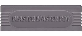 Top of cartridge artwork for Blaster Master Boy on the Nintendo Game Boy.