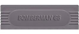 Top of cartridge artwork for Bomberman GB on the Nintendo Game Boy.