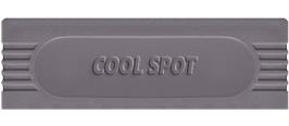Top of cartridge artwork for Cool Spot on the Nintendo Game Boy.