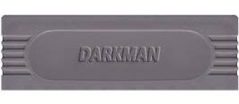 Top of cartridge artwork for Darkman on the Nintendo Game Boy.