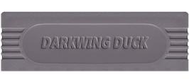 Top of cartridge artwork for Darkwing Duck on the Nintendo Game Boy.