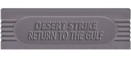 Top of cartridge artwork for Desert Strike - Return To The Gulf on the Nintendo Game Boy.