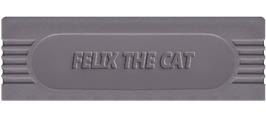 Top of cartridge artwork for Felix the Cat on the Nintendo Game Boy.