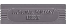 Top of cartridge artwork for Final Fantasy Legend on the Nintendo Game Boy.