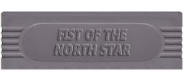 Top of cartridge artwork for Fist Of The North Star on the Nintendo Game Boy.