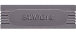 Top of cartridge artwork for Gauntlet II on the Nintendo Game Boy.