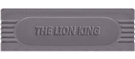 Top of cartridge artwork for Lion King, The on the Nintendo Game Boy.