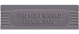 Top of cartridge artwork for Lost World: Jurassic Park on the Nintendo Game Boy.