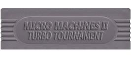 Top of cartridge artwork for Micro Machines 2 - Turbo Tournament on the Nintendo Game Boy.