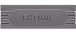 Top of cartridge artwork for Navy Seals on the Nintendo Game Boy.