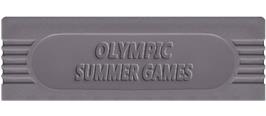 Top of cartridge artwork for Olympic Summer Games on the Nintendo Game Boy.